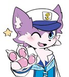 Rating: s
ID: 5668048
Date: 2025-06-25 23:27:40 -0400
Status: active
Score: 9
ambiguous_gender ametis anthro asian_clothing blue_eyes blush blush_lines bust_portrait canid canine clothing cookedmochi cute_fangs east_asian_clothing fangs fox gesture hand_gesture hi_res japanese_clothing japanese_school_uniform kemono looking_at_viewer mammal one_eye_closed open_mouth open_smile portrait production_taiikukan school_uniform serafuku smile solo star teeth uniform v_sign wink winking_at_viewer post #5668048