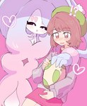 Rating: s
ID: 5643554
Date: 2025-06-15 07:13:48 -0400
Status: active
Score: 8
2025 black_sclera blue_eyes blush blush_lines bodily_fluids brown_eyes brown_hair clothing duo egg embarrassed exclamation_point eyebrow_through_hair eyebrows female female/female generation_8_pokemon gloria_(pokemon) hair han0579 hat hatterene headgear headwear heart_symbol hi_res holding_object hug human humanoid interrobang mammal nintendo open_mouth pokemon pokemon_(species) question_mark simple_background sweat translucent translucent_hair post #5643554