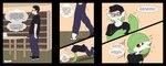 Rating: s
ID: 5603491
Date: 2025-05-28 00:26:00 -0400
Status: active
Score: 20
anthro black_clothing black_footwear black_hair black_shirt black_shoes black_t-shirt black_topwear blue_bottomwear blue_clothing blue_pants bookshelf bottomwear brown_eyes clothing comic dialogue drpolice english_text eyewear fan_character female footwear forced forced_transformation furniture gardevoir gender_transformation generation_3_pokemon glasses green_body green_hair green_pseudo_hair green_skin hair hi_res human inanimate_transformation inside life_size_plushie male mammal mtf_transformation multicolored_body nintendo pants plushie plushification pokemon pokemon_(species) pseudo_hair red_eyes shirt solo t-shirt table text topwear transformation two_tone_body post #5603491