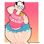 Rating: s
ID: 5583485
Date: 2025-05-19 10:08:43 -0400
Status: active
Score: 18
1:1 abstract_background absurd_res anthro artist_name belly big_belly blush bottomwear bovid caprine cellphone clothed clothing denim denim_bottomwear denim_clothing denim_shorts electronics female hair hi_res horn huge_hips hyper hyper_hips mammal overweight overweight_female panties panty_shot patrizia_pastorizia phone pink_clothing pink_underwear portuguese_text selfie sheep shorts skimpy solo text thick_arms thick_thighs translated unbuttoned_shorts underwear white_hair wide_hips yalen-the-untaggable yellow_eyes post #5583485