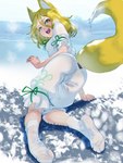 Rating: s
ID: 4611665
Date: 2024-02-20 12:12:06 -0500
Status: active
Score: 25
3:4 5_fingers animal_humanoid arm_support blonde_hair canid canid_humanoid canine canine_humanoid clothed clothing cold digital_media_(artwork) dipstick_tail feet female fingers footwear fox_humanoid hair hi_res humanoid humanoid_feet ice ice_floe long_hair looking_at_viewer looking_back looking_back_at_viewer mammal mammal_humanoid markings open_mouth plantigrade rear_view socks soles solo soon_(artist) tail tail_markings tailed_humanoid toes translucent translucent_clothing translucent_footwear translucent_socks tsukasa_kudamaki white_clothing white_footwear white_socks post #4611665