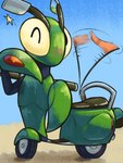 Rating: s
ID: 5557188
Date: 2025-05-08 04:55:29 -0400
Status: active
Score: 25
2025 3:4 ambiguous_gender animate_inanimate arthropod blue_sky blush blush_lines conditional_dnp day detailed_background digital_media_(artwork) digital_painting_(artwork) emmie_(giik) flag flag_(object) full-length_portrait green_body headlight_eyes hi_res insect living_machine living_vehicle looking_at_viewer machine mantis motion_lines nonbinary_(lore) one_eye_closed painting_(artwork) portrait sky solo star tangerine_(artist) tire vehicle wink winking_at_viewer post #5557188