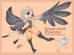 Rating: s
ID: 2706834
Date: 2021-04-21 04:41:10 -0400
Status: active
Score: 41
2021 3_toes absurd_res anthro avian avian_feet beak bird black_claws blasticussaturn breasts butt butt_pose claws dated digital_media_(artwork) english_text extended_leg feathered_wings feathers feet female full-length_portrait hair hi_res kingbird looking_at_viewer looking_back looking_back_at_viewer map new_world_suboscine non-mammal_breasts nude open_beak open_mouth passerine portrait pose raised_foot rear_view red_eyes scales scissor-tailed_flycatcher scutes short_hair side_boob signature simple_background smile solo spread_arms spread_wings spreading straight_leg suboscine tail tail_feathers talons text toe_claws toes tyrant_flycatcher white_hair winged_arms wings post #2706834