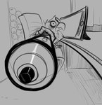 Rating: s
ID: 5661932
Date: 2025-06-23 03:18:27 -0400
Status: pending
Score: 20
anthro avian building chair desk drawing_tablet furniture gesture hand_gesture house kea_(keadanger) keadanger looking_aside looking_at_viewer low_res male monochrome pen perspective perspective_shot pointing pointing_at_viewer solo stylus table post #5661932