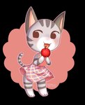 Rating: s
ID: 5269194
Date: 2024-12-27 07:01:33 -0500
Status: active
Score: 10
2018 absurd_res alpha_channel animal_crossing anthro apple barefoot black_body black_eyes black_fur blue_clothing blue_dress blush breasts clothed clothing dated digital_media_(artwork) domestic_cat dress eating eating_food empty_eyes feet felid feline felis female fingers food fruit full-length_portrait fully_clothed fur grey_body grey_fur happy hi_res holding_apple holding_food holding_fruit holding_object leaning leaning_forward lolly_(animal_crossing) mammal markings multicolored_body multicolored_clothing multicolored_dress multicolored_fur nintendo open_mouth open_smile outline pattern_clothing pattern_dress pink_clothing pink_dress pink_outline pink_tongue plaid plaid_clothing plaid_dress plant portrait raised_tail shaded signature simple_background smile snaggle_tooth solo standing striped_body striped_fur striped_markings striped_tail stripes tabby_cat tail tail_markings three-quarter_view toes tongue transparent_background usy_chr white_body white_clothing white_dress white_fur post #5269194