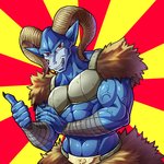 Rating: s
ID: 2446093
Date: 2020-10-13 12:32:55 -0400
Status: active
Score: 33
1:1 abs anthro arm_wraps blue_body bovid caprine claws dragon_ball dragon_ball_super gesture hand_gesture horn male mammal moro muscular muscular_anthro muscular_male planet_devourer red_eyes solo teba_motoko thumbs_up vein wraps post #2446093