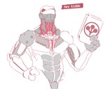 Rating: s
ID: 5398945
Date: 2025-02-26 11:34:13 -0500
Status: active
Score: 19
abs absurd_res anthro diaper english_text front_view half-length_portrait hardscales hi_res holding_diaper looking_at_viewer male mouth_closed muscular muscular_anthro muscular_male partially_colored pecs portrait red_eyes robot_anthro simple_background solo speech_bubble text touching_diaper post #5398945