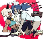 Rating: s
ID: 5405483
Date: 2025-03-01 15:34:33 -0500
Status: active
Score: 11
2016 all_fours alternate_version_at_source animal_humanoid anticipation arm_scar bag bangs barefoot bell bell_collar belt belt_pouch big_breasts black_clothing black_panties black_underwear blue_eyes blue_hair blunt_bangs bob_cut bodily_fluids breast_size_difference breasts butt cat_humanoid choker cleavage clothed clothing collar crop_top cross_pupils digital_drawing_(artwork) digital_media_(artwork) dress duo eye_contact fangs feet felid felid_humanoid feline feline_humanoid female female/female fingerless_gloves foot_scar gloves grin hair hallucinationdream handwear hanging_breasts hat headgear headwear heart_background heart_symbol human human_on_humanoid human_on_top humanoid humanoid_on_bottom interspecies jewelry leaning leaning_backward leg_scar leg_wraps legwear lidded_eyes long_nails looking_at_another looking_at_partner mammal mammal_humanoid mask mask_pull medical_instrument medium_breasts minidress mouth_scar nadia_fortune nails neck_scar necklace nervous nurse nurse_clothing nurse_hat nurse_headwear pale_skin panties ponytail red_eyes romantic romantic_ambiance romantic_couple scar scientific_instrument sharp_nails shirt side_view simple_background sitting skullgirls smile surgical_mask sweat sweatdrop tail tan_body tan_skin teeth thick_thighs toenails toes topwear under_boob underwear valentine_(skullgirls) white_background white_clothing white_gloves white_hair white_handwear wraps post #5405483