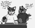 Rating: s
ID: 5527056
Date: 2025-04-24 12:12:19 -0400
Status: active
Score: 12
5:4 anthro australian_cattle_dog bandit_heeler beverage bluey_(series) canid canine canis cattledog coffee domestic_dog duo enny_gima greyscale herding_dog kitchen lazy_ruby male mammal monochrome pastoral_dog raccoon_dog stubble tanuki text post #5527056