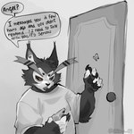 Rating: s
ID: 4673111
Date: 2024-03-22 12:00:26 -0400
Status: active
Score: 44
1:1 2024 anthro artist_name black_nose catatex_69 clothing comic demon dialogue digital_media_(artwork) door electronics english_text felid feline greyscale hazbin_hotel hi_res husk_(hazbin_hotel) knocking knocking_on_door looking_at_object looking_at_phone male mammal monochrome phone shirt solo t-shirt text topwear post #4673111