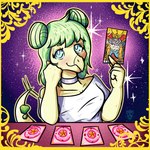Rating: s
ID: 5314618
Date: 2025-01-18 04:15:32 -0500
Status: active
Score: 8
1:1 2024 5_fingers absurd_res anthro artist_name biped blue_eyes blush breasts by:_muun card choker clothed clothed_anthro clothed_female clothing colored dinosaur female fingers fist front_view furniture goodbye_volcano_high green_body green_hair green_scales hair hair_bun half-length_portrait hand_on_cheek hi_res humanoid_hands jewelry long_hair looking_at_viewer major_arcana necklace non-mammal_breasts ornithischian portrait prehistoric_species reptile scales scalie shaded shirt smile solo star stegosaurian stegosaurus stella_(gvh_beta) table tail tarot tarot_card text the_lovers_(tarot) thyreophoran topwear twin_buns watermark white_clothing white_shirt white_topwear post #5314618