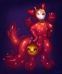 Rating: s
ID: 1421915
Date: 2018-01-09 18:54:31 -0500
Status: active
Score: 4
2009 anthro canid canine clothing collar costume demon devil_costume digital_drawing_(artwork) digital_media_(artwork) food fox fruit fur gimp_suit halloween holidays horn latex long_tail male mammal multi_tail plant pumpkin purple_background simple_background solo star tail turbinedivinity wings post #1421915