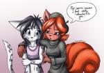 Rating: s
ID: 1151736
Date: 2017-03-01 13:41:11 -0500
Status: active
Score: 25
2017 anthro beret black_hair blue_eyes bra breasts canid canine clothed clothing dialogue duo english_text eyebrows eyelashes fan_character felid female fur generation_1_pokemon gradient_background hair hat headgear headwear hi_res inner_ear_fluff ivanna kia_mika leopard mammal mancoin midriff multi_tail navel nintendo orange_hair pantherine pink_body pink_fur pokemon pokemon_(species) pupils red_eyes simple_background slit_pupils small_breasts snow_leopard sports_bra sweater tail text topwear tuft underwear vulpix white_body white_fur post #1151736