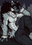 Rating: s
ID: 5368123
Date: 2025-02-12 11:36:07 -0500
Status: active
Score: 17
absurd_res accessory anthro arm_tuft black_body black_fur black_fur_markings black_hair black_nose bottomwear chest_tuft clothing curly_hair dipstick_ears ear_markings elbow_tuft facial_hair facial_tuft fluffy fluffy_tail fur goatee grey_body grey_fur hair hair_accessory hatching_(art) hi_res jwbash leg_tuft lemur long_tail male mammal multicolored_body multicolored_ears multicolored_fur neck_tuft night oversized_bottomwear oversized_clothing oversized_pants pants ponytail primate red_eyes ring-tailed_lemur roku_(jwbash) shaded sitting solo strepsirrhine tail tuft white_body white_fur post #5368123
