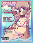 Rating: s
ID: 4081295
Date: 2023-05-30 00:30:50 -0400
Status: active
Score: 59
anthro beach bikini bikini_bottom braided_hair breasts brown_body brown_fur clara_(lexithotter) clothing cover english_text female fur grey_hair gynomorph_(lore) hair hi_res koala kurus magazine_cover mammal marsupial partially_submerged potbelly seaside slightly_chubby slightly_chubby_anthro slightly_chubby_female smile solo standing_in_water swimwear tan_body tan_fur text trans_(lore) trans_woman_(lore) translucent translucent_clothing two-piece_swimsuit vombatiform wide_eyed post #4081295