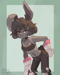 Rating: s
ID: 4273220
Date: 2023-09-04 18:39:36 -0400
Status: active
Score: 25
4:5 absurd_res ac_doodlebot alia_(doodlesack12) anthro arched_back black_bottomwear black_choker black_clothing black_jewelry black_necklace black_pants black_shirt black_topwear bottomwear breasts choker clothing cosplay crop_top dark_hair eyelashes female floral_print fur gloves grey_body grey_fur grey_hair hair hand_on_ankle hand_on_butt hand_on_leg handwear hi_res jewelry lagomorph leaning leaning_forward leporid long_ears looking_away male mammal midriff navel necklace oryctolagus pants pink_eyes portrait rabbit rouge_the_bat sega shirt short_hair small_tail snout solo sonic_riders sonic_the_hedgehog_(series) tail three-quarter_portrait topwear white_clothing white_gloves white_handwear post #4273220