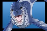 Rating: s
ID: 5655009
Date: 2025-06-20 05:42:55 -0400
Status: active
Score: 4
ambiguous_gender blue_body fangs feral front_view ginko_(sylvertears) glistening glistening_eyes grey_eyes imperatorcaesar leopard_seal looking_at_viewer mammal marine narrowed_eyes open_mouth pink_tongue pinniped seal simple_background solo teeth tongue whiskers white_body post #5655009
