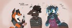 Rating: s
ID: 5478352
Date: 2025-04-02 21:34:32 -0400
Status: active
Score: 6
2_horns accent alternative_fashion anthro australian_accent bovid bovine bracelet brush canid canine cattle cellphone ciara_sullivan clothing collar darcy_soavi ear_piercing electronics ellipsis emo english_text eyeshadow facial_piercing female flip_phone fox foxx gloves_(marking) goth group hairbrush hi_res horn horn_jewelry horn_ring humor hyena jewelry laugh lucy_wilder makeover makeup male mammal markings necklace nose_piercing pattern_clothing pattern_shirt pattern_topwear phone piercing punk ring_(jewelry) shirt skull_shirt smile spiked_bracelet spiked_collar spikes striped_clothing striped_shirt striped_topwear stripes summertown_mall text topwear trio unimpressed post #5478352