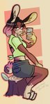 Rating: s
ID: 3503655
Date: 2022-08-13 09:05:34 -0400
Status: active
Score: 30
absurd_res anthro backless_clothing backless_shirt backless_topwear bottomwear bra bra_peek breasts cellphone clothed clothing countershading crop_top electronics female gloves_(marking) hi_res holding_cellphone holding_object holding_phone holding_smartphone inner_ear_fluff jenny_(sapphicslob) lagomorph leg_markings leporid looking_at_viewer mammal markings midriff panty_peek phone rabbit sapphicslob shirt shorts sitting sitting_on_stump smartphone smile socks_(marking) solo topwear tree_stump tuft underwear post #3503655
