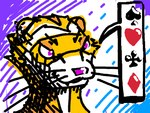 Rating: s
ID: 5470092
Date: 2025-03-31 18:17:11 -0400
Status: active
Score: 17
2025 april_fools'_day clubs_(suit) diamonds_(suit) digital_media_(artwork) domestic_ferret fur furid_(e621) hearts_(suit) holidays low_res male mammal mustelid musteline solo spades_(suit) suit_symbol true_musteline weasel white_body white_fur yellow_body yellow_fur post #5470092