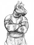 Rating: s
ID: 1069729
Date: 2016-12-05 21:40:14 -0500
Status: active
Score: 7
anthro bill_(hladilnik) black_and_white crossed_arms equid equine firefighter frown hi_res hladilnik male mammal mature_anthro mature_male monochrome solo zebra post #1069729