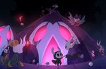 Rating: s
ID: 5421467
Date: 2025-03-09 01:47:39 -0500
Status: active
Score: 44
2_horns absurd_res ambiguous_gender arthropod bandage biped black_eyes broken_vessel_(hollow_knight) cloak clothing elderbug_(hollow_knight) floor flying grimm_(hollow_knight) grimmchild_(hollow_knight) group hi_res hollow_knight hollow_knight_(character) horn hornet_(hollow_knight) kiri_0861 looking_at_another mouth_closed outside quirrel_(hollow_knight) red_eyes shadow sibling_(lore) sister_(lore) sitting sly_(hollow_knight) standing team_cherry tent the_knight_(hollow_knight) tile tile_floor vessel_(species) weaver_(hollow_knight) white_head wings post #5421467