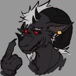 Rating: s
ID: 5409199
Date: 2025-03-03 05:05:10 -0500
Status: active
Score: 7
1:1 anthro black_body bovid caprine demonrat demos_(demonrat) fur gesture goat gold_(metal) gold_jewelry hand_gesture hi_res jewelry laugh male mammal middle_finger red_eyes scar solo white_body white_fur post #5409199