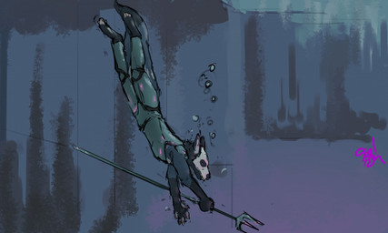 Rating: s
ID: 5702624
Date: 2025-07-11 21:37:25 -0400
Status: pending
Score: 5
2024 anthro black_body black_fur blue_body blue_fur bubble canid canine colored diamond_armor fur hi_res jeri_kleinlowe male mammal melee_weapon microsoft minecraft mojang pink_text polearm signature solo swimming text trident underwater water weapon xbox_game_studios post #5702624