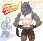 Rating: s
ID: 3283333
Date: 2022-04-17 02:53:26 -0400
Status: active
Score: 153
1oi 4_arms abs anthro blaidd_(elden_ring) blue_body blue_hair bottomwear bulge canid canine canis clothed clothing conditional_dnp controller crossover duo elden_ring exercise exercise_mat eye_scar facial_scar female fromsoftware frown fur game_controller gym hair hands_on_hips hi_res inside joycon_controller kneeling leg_strap male mammal midriff multi_arm multi_limb muscular muscular_male nintendo nintendo_controller nintendo_switch pecs ranni_the_witch ring-con ring_fit_adventure scar shirt shorts spandex standing tank_top tight_clothing topwear wolf post #3283333