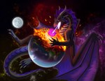 Rating: s
ID: 4299479
Date: 2023-09-18 13:13:23 -0400
Status: active
Score: 31
beam black_body black_scales claws cosmic_background destruction digital_media_(artwork) dragon earth energy_beam european_mythology feet feral fire ghostoflight hi_res horn international_space_station interplanetary_macro macro male membrane_(anatomy) membranous_wings moon mythological_creature mythological_scalie mythology nebula open_mouth paws planet planet_destruction planet_dwarfing purple_body red_eyes scales scalie shadowcloud solo space stripes tail teeth terra_macro toes tongue western_dragon wings post #4299479