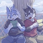 Rating: s
ID: 4413808
Date: 2023-11-14 05:21:01 -0500
Status: active
Score: 25
1:1 adolescent anthro blue_eyes blush canid canine canis clothed clothing domestic_dog duo eye_contact fence gaming hair husky kuugo_(lagoon_lounge) lagoon_lounge lawn looking_at_another male male/male mammal nintendo nintendo_ds nintendo_ds_family nordic_sled_dog oodaru plant playing_video_game sky skyscape smile sousuke_inami spitz tree white_hair wolf young young_anthro young_male post #4413808
