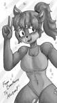 Rating: s
ID: 5004158
Date: 2024-08-23 02:51:34 -0400
Status: active
Score: 2
9:16 anthro breasts bubble clothing countershading deer eyelashes fangs female gemi_lightning_(artist) gesture greyscale hair hand_gesture hi_res leg_markings looking_at_viewer mammal markings monochrome navel_outline nidea_(akubon) one-piece_swimsuit ponytail shoulder_spots simple_background solo swimwear teeth text underwater v_sign water white_background post #5004158