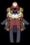 Rating: s
ID: 4898726
Date: 2024-07-05 10:24:16 -0400
Status: active
Score: 10
2023 4_arms alpha_channel ant anthro arthropod backpack bedroll black_body black_eyes black_skin bleeding_from_eyes cordyceps cult_of_the_lamb fungus hi_res hymenopteran insect madam_monarch male massive_monster_(studio) multi_arm multi_limb mushroom mushroom_cap parasite possession seam_(sewing) smiley_face solo sozo_(cult_of_the_lamb) post #4898726