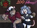 Rating: s
ID: 5493676
Date: 2025-04-09 21:59:42 -0400
Status: active
Score: 3
alcohol anthro backwards_baseball_cap backwards_hat bar_counter baseball_cap beer beverage black_paige blue_hair bottomwear brown_body brown_fur choker clothing counter crop_top dark_hair denim denim_bottomwear denim_clothing denim_shorts drunk duo female flindasaur fluffy_tom fur hair hat headgear headwear hi_res jeans jewelry laugh long_hair male male/female mammal mouse murid murine navel navel_piercing necklace neon_sign pants piercing pink_fingers pink_tail rodent shirt shorts sign sitting substance_intoxication t-shirt tail text text_on_clothing text_on_shirt text_on_topwear topwear white_body white_fur post #5493676