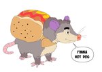 Rating: s
ID: 4996422
Date: 2024-08-19 14:20:00 -0400
Status: active
Score: 14
2023 5_fingers ambiguous_gender american_opossum anthro daire daire301 digital_media_(artwork) english_text feral fingers food hot_dog hot_dog_bun ketchup mammal marsupial mustard pink_nose quadruped sharp_teeth simple_background solo speech_bubble teeth text virginia_opossum white_background post #4996422