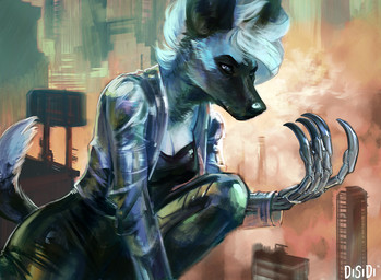 african_wild_dog anthro building canine city claws clothed clothing female gasmask_(artist) hair kace_(ruse63) kneeling mammal outside prosthetic_arm solo white_hair
Rating: Safe
Score: 5
User: hslugs
Date: October 17, 2017 african_wild_dog anthro building canine city claws clothed clothing female gasmask_(artist) hair kace_(ruse63) kneeling mammal outside prosthetic_arm solo white_hair
Rating: Safe
Score: 5
User: hslugs
Date: October 17, 2017