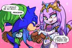 Rating: s
ID: 5399889
Date: 2025-02-26 20:44:15 -0500
Status: active
Score: 59
anthro armor blaze_the_cat blush catragemiau chainmail clothing cosplay costume crossover crown digit_ring domestic_cat dress duo english_text eulipotyphlan eye_contact felid feline felis female gloves green_eyes hair hair_down hand_holding handwear hat headgear headwear hedgehog hero hi_res jewelry link long_hair looking_at_another male male/female mammal nintendo princess princess_zelda ring ring_kiss romantic romantic_couple royalty scarf sega shirt simple_background smile sonic_the_hedgehog sonic_the_hedgehog_(series) text the_legend_of_zelda tiara topwear tunic wedding_ring yellow_eyes post #5399889