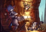 Rating: s
ID: 541467
Date: 2014-10-03 11:02:33 -0400
Status: active
Score: 26
2014 african_civet ambiguous_gender anthro bat big_eyes bridle civet clothing digital_media_(artwork) digital_painting_(artwork) flying group hair harness hat headgear headwear looking_back male mammal membrane_(anatomy) membranous_wings outside painting_(artwork) purple_hair question_mark rope saddle silverfox5213 trapa trio viverrid windea wings post #541467