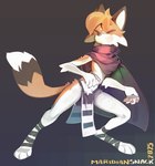 Rating: s
ID: 5549955
Date: 2025-05-05 01:55:59 -0400
Status: active
Score: 14
anthro arm_tuft bottomwear canid canine cheek_tuft clothed clothing digitigrade elbow_tuft eyes_closed facial_tuft fluffy fluffy_tail fox fur head_tuft leg_strap leg_wrap loincloth male mammal maridiansnack multicolored_body multicolored_fur pawpads poncho pose scarf solo tail tuft post #5549955