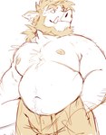 Rating: s
ID: 3394836
Date: 2022-06-16 14:05:04 -0400
Status: active
Score: 40
absurd_res anthro areola beard bedlettuce belly belly_hair big_belly big_nipples big_nose body_hair bottomwear cargo_shorts chest_hair chinstrap_beard clothed clothing eyebrows facial_hair hair hairy hi_res looking_aside male mammal monochrome moobs nipples overweight overweight_male ponytail pupils shorts simple_background solo suid suine sus_(pig) thick_arms thick_eyebrows topless tusks white_background wild_boar post #3394836
