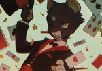 Rating: s
ID: 4945851
Date: 2024-07-27 10:47:18 -0400
Status: active
Score: 17
anthro black_body black_fur blue_eyes bow_tie card cats_(musical) chromatic_aberration claws clothed clothing detailed_background digital_media_(artwork) digital_painting_(artwork) domestic_cat fangs felid feline felis fur hat headgear headwear hi_res inner_ear_fluff male mammal miilkacookies money mr._mistoffelees napkin one_eye_closed open_mouth open_smile painting_(artwork) pattern_background pawpads paws signature simple_background smile solo suit suit_symbol teeth tuft tuxedo_cat white_body white_fur wink yellow_sclera post #4945851