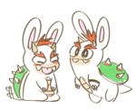 Rating: s
ID: 5625582
Date: 2025-06-06 23:53:04 -0400
Status: pending
Score: 3
2018 2_fingers anthro black_eyes bwahser_jr. claw_fingers claws closed_smile crossover digital_drawing_(artwork) digital_media_(artwork) english_description eyebrows eyes_closed fan_character fangs featureless_feet feet fingers flat_colors green_shell hair horn hybrid koopa lagomorph long_ears male male_anthro mammal mario_bros mario_plus_rabbids_kingdom_battle motion_lines mouth_closed multiple_scenes nintendo noseless orange_eyebrows orange_hair pink_inner_ear pupils rabbid raving_rabbids rayman_(series) robotic_pastries scales scalie shell short_hair short_horn simple_background sitting sketch_page small_horn smile solo spiked_shell spikes spikes_(anatomy) standing tail tail_motion tailwag tan_body tan_horn tan_scales teeth thick_eyebrows tongue tongue_out ubisoft white_background white_claws white_pupils white_tail post #5625582