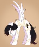 Rating: s
ID: 5071580
Date: 2024-09-24 14:21:50 -0400
Status: active
Score: 8
absurd_res ankh black_hair black_mane black_tail bob_cut cutie_mark equid equine eyes_closed feathered_wings feathers female feral hair hasbro hi_res kare_(hairstyle) magical_tattoo mammal mane melodylibris my_little_pony mythological_creature mythological_equine mythology pegasus runescript simple_background solo spicy_stir stretching tail tattoo wings post #5071580