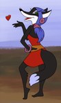 Rating: s
ID: 2862688
Date: 2021-08-04 06:02:39 -0400
Status: active
Score: 26
2016 anthro black_body black_fur blue_hair bottomwear bracelet canid canine clothed clothing female fox fur furgonomics green_eyes hair hamsy heart_symbol jewelry looking_back mammal multicolored_body multicolored_fur on_the_forest_trail open_mouth russian russian_hippie_vixen skirt smile solo soviet_cartoon soyuzmultfilm tail tail_through_skirt two_tone_body two_tone_fur white_body white_fur post #2862688