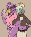 Rating: s
ID: 5020105
Date: 2024-08-30 18:08:31 -0400
Status: active
Score: 3
2023 5_fingers accipitrid accipitriform anthro arm_tuft arms_together avian beak beastofeuthanasia bird blue_eyes blue_sclera brown_background brown_clothing brown_sweater brown_topwear button_(fastener) clothed clothing cockatoo collared_shirt digital_drawing_(artwork) digital_media_(artwork) dress_shirt duo eagle elbow_tuft eyebrows eyelashes feather_hair feather_hands feathers featureless_crotch fingers flat_colors gniloy green_eyes green_sclera grey_beak hair hair_on_shoulders half-closed_eyes hi_res looking_at_viewer male male/male markings multicolored_body multicolored_feathers multicolored_hair narrowed_eyes open_mouth open_smile orange_beak orange_eyebrows pallas's_sea_eagle pantsless pantsless_anthro pantsless_male parrot pink_body pink_dress_shirt pink_eyebrows pink_feathers pink_spots poleta_(beastofeuthanasia) pseudo_hair purple_body purple_feathers purple_hair red_tongue rolled_up_sleeves romantic romantic_couple sea_eagle shirt short_hair simple_background smile smiling_at_viewer spots spotted_body spotted_feathers standing sweater tail tail_feathers teeth thick_eyebrows tongue toothed_beak topwear tuft two_tone_hair two_tone_tail wavy_hair white_body white_feathers post #5020105