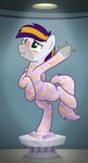 Rating: s
ID: 5120384
Date: 2024-10-16 23:40:04 -0400
Status: active
Score: 3
artist_name barely_visible_wings blonde_hair blush equid equine fan_character featureless_crotch feral green_eyes hair hasbro hi_res icaron inanimate_transformation male mammal mid_transformation motion_lines multicolored_body multicolored_hair my_little_pony mythological_creature mythological_equine mythology objectification on_one_leg pegasus petrification plinth pose purple_hair solo standing statue_transformation statuefication statufication story story_at_source story_in_description tail text transformation watermark wings post #5120384