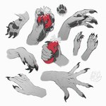 Rating: s
ID: 5347446
Date: 2025-02-02 17:46:47 -0500
Status: active
Score: 26
1:1 2021 ambiguous_gender ambiguous_species artist_logo black_claws claws dated feet fingerpads foot_shot fur grey_pawpads hand_fetish hand_shot hi_res logo lostgoose multiple_images pawpads simple_background sketch_page solo stress_ball white_background white_body white_fur post #5347446