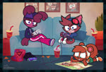 Rating: s
ID: 5449906
Date: 2025-03-22 19:06:33 -0400
Status: active
Score: 195
2000s_theme adolescent ajmarekart animated annoyed anthro blush blush_stickers brown_body brown_fur buckteeth candy canid canine canis chips_(food) clothing controller crayon delia_(ajmarekart) dessert domestic_cat domestic_dog drawing electronics eyewear eyewear_on_head felid feline felis female fingerless_gloves food fur furniture game_controller gloves goggles goggles_on_head goldeneye group gummy_(food) gummy_worm gun handwear high_top_shoes long_playtime male mammal maxine_(ajmarekart) mitzi_(ajmarekart) murphy_(ajmarekart) murphy_and_mitzi nintendo nintendo_64 notched_ear on_sofa orange_body orange_fur purple_body purple_fur ranged_weapon rodent sciurid slushie soda_cup sofa sound split_screen taunting teeth television tree_squirrel trio video_game_console vincent_(ajmarekart) weapon webm young young_anthro young_female young_male zoe_(ajmarekart) post #5449906