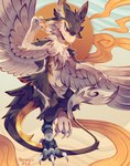 Rating: s
ID: 3155123
Date: 2022-02-02 14:46:28 -0500
Status: active
Score: 128
4_ears anthro avali avian claws coil_(overgrown_lizards) detailed_background feathers feet fluffy fur hi_res male multi_ear orange_eyes robotic_leg solo terenry wings post #3155123