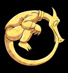 Rating: s
ID: 5202720
Date: 2024-11-24 14:13:15 -0500
Status: active
Score: 20
2021 anthro bite bottomwear circle claws cleaveland_(dungeon_flippers) clothed clothing door_knocker dragon dungeon_flippers european_mythology fangs gold_body hi_res horn inanimate_transformation jacket male mythological_creature mythological_scalie mythology ouroboros pants scalie side_view solo suit suit_jacket tail tail_bite tail_in_mouth teeth topwear transformation travis_fowler western_dragon wide_eyed post #5202720